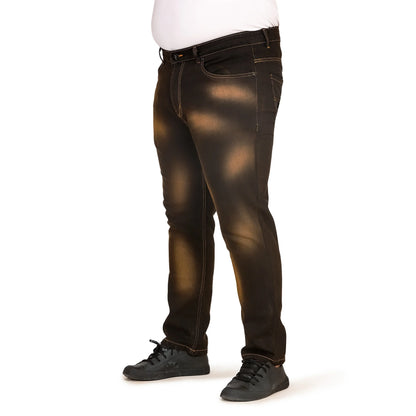 Kagad Jeans Men Plus Size Regular Fit Charcoal Grey Tinted Denim Jeans - Style Code "KGDJN-408019