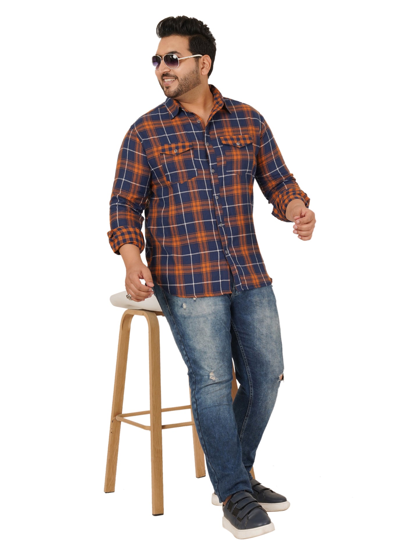 Men's Plus Size Shirt MJSSH-20045