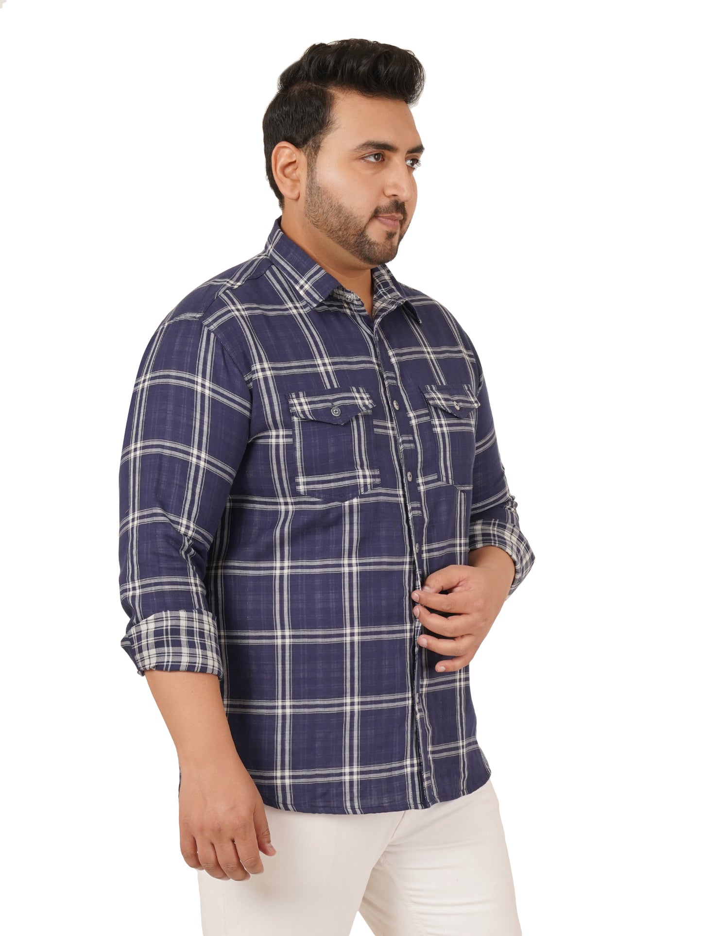 Men's Plus Size Shirt MJSSH-20017