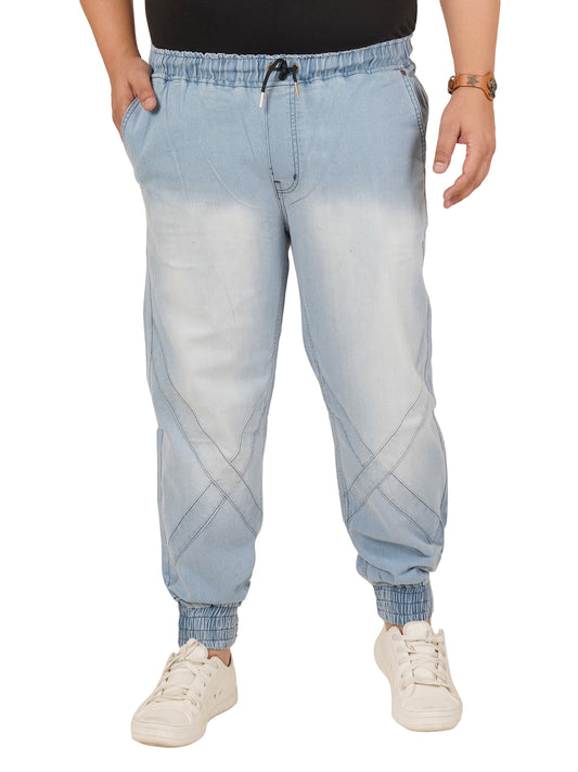 Men's Plus Size Denim Jogger KGDJGR-406090