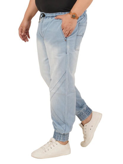 Men's Plus Size Denim Jogger KGDJGR-406090