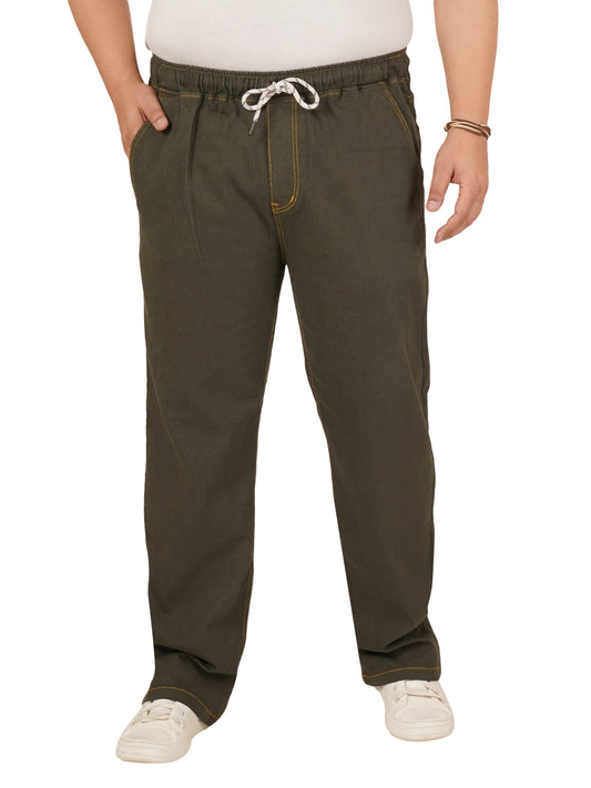 Men's Plus Size Elasticated Jeans KGDJN-406082