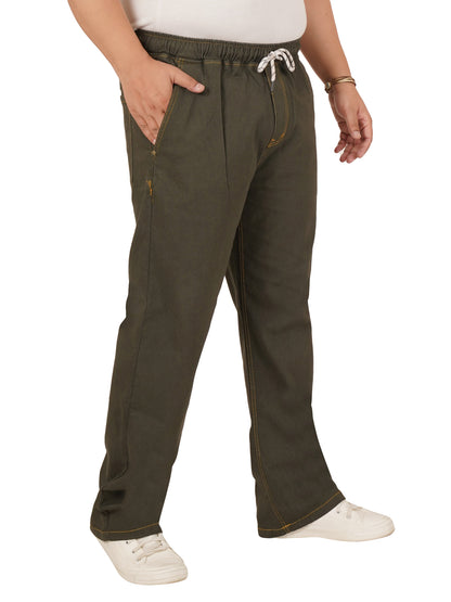 Men's Plus Size Elasticated Jeans KGDJN-406082