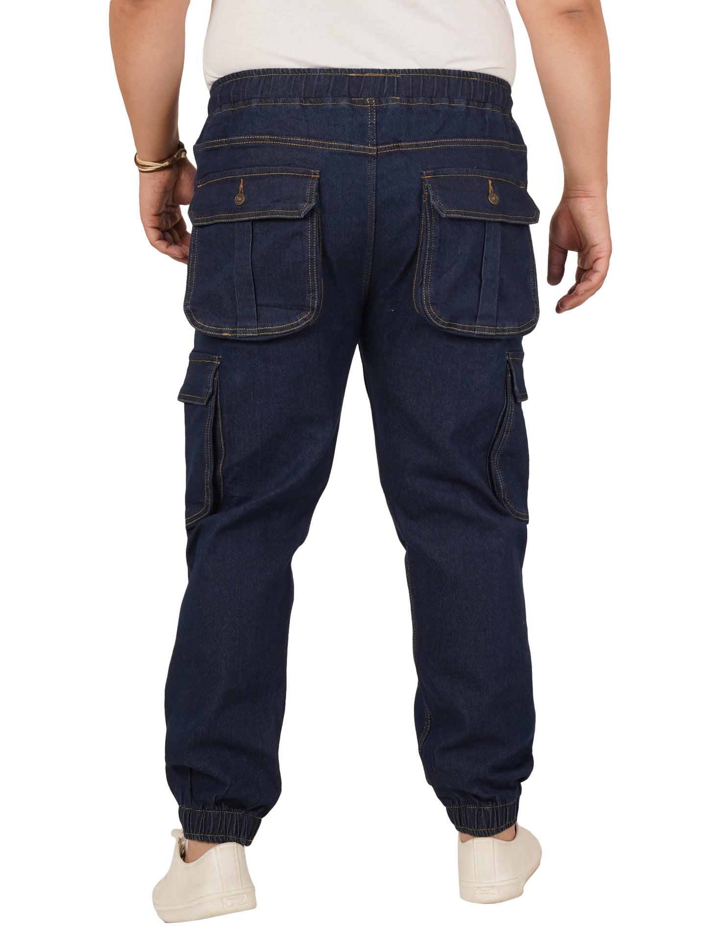 Men's Plus Size Denim Jogger KGDJGR-406093
