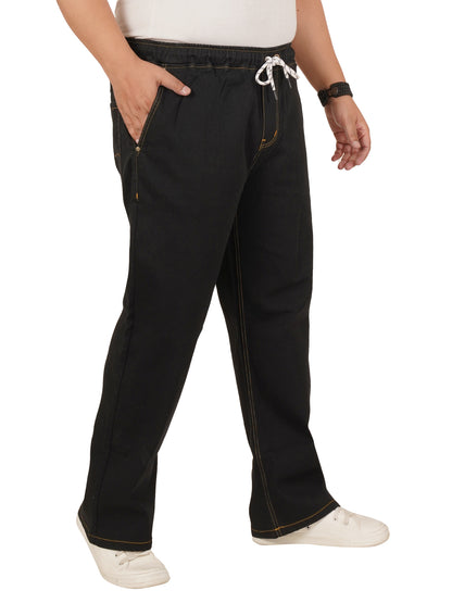 Men's Plus Size Elasticated Jeans KGDJN-406087
