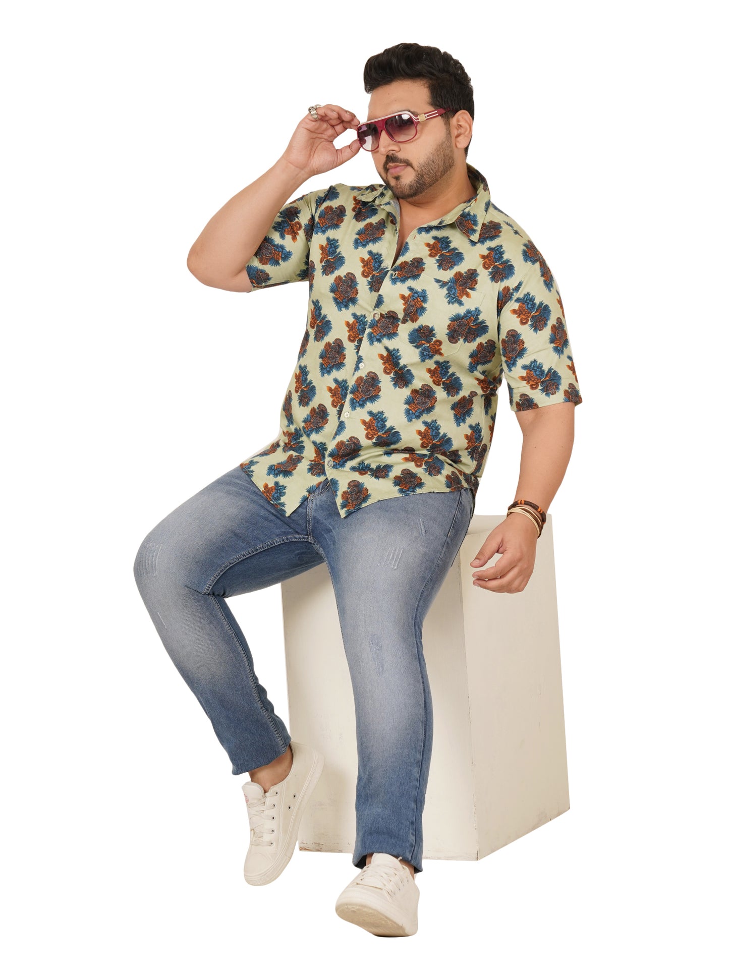 Men's Plus Size Shirt MJSSH-20074